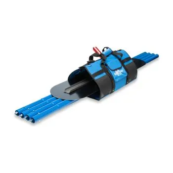 Marshalltown Round End Blue Glider Tote Kit 48" - MBG48KITL-L